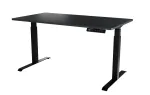 Laud cama meble MOON LONG elektrilise k&otilde;rgusreguleerimisega 150x80 cm, ristk&uuml;likukujuline puitlaastplaadist plaat, k&otilde;rgus 72&ndash;120 cm, must/antratsiit