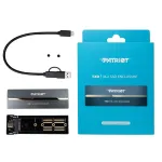 Patriot TXD PV810UPNGM M.2 NVMe SSD-korpus, USB-C 3.2 Gen 2 (10 Gbit/s), M.2 2280, NVMe 1.3, kuni 8 TB, alumiinium, hall