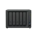 Synology DiskStation DS1525+ NAS/salvestusserver Ryzen Embedded V1500B 8 GB DDR4 0 TB Must