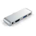 Satechi alumiiniumist USB-C jaotur iPad Pro jaoks, h&otilde;bedane