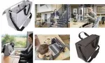 SIGEL Business Felt Bag Desk Sharing Bag Workspace M/L Synthetic Felt 2 Carry Handles