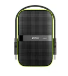 SILICON POWER Armor A60 - Festplatte - 4TB - extern (tragbar) - 2.5 (6,4 cm) - USB3.0 - Schwarz (SP040TBPHDA60S3K)