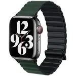 Beline Magnetic Pro Apple Watch rihm 42/44/45/49mm Must/Roheline