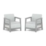 KETER aiatoolid 2 tk Scandi Linea helesinine/tume terashall