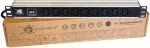 Liebernetz 19 inch 1U rackmount PDU, 9x C13 pistikupesa, liigpingekaitse, alumiinium, must/h&otilde;bedane (90LNSDL199KKSP)