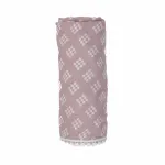 Lodger Swaddle Tribe musliinist m&auml;hkimistekk 120x120 cm Rose