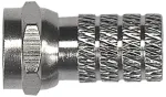AXING CFS 3-00 pealekeeratav F-pistik 4 mm koaksiaalkaablile CFS00300