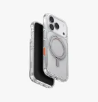 UNIQ Swivix &uuml;mbris iPhone 17 Pro jaoks 360&deg; p&ouml;&ouml;rleva tugijalaga, l&auml;bipaistev