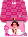 Barbie x Kodak STEP Slim Instant Mobile Photo Printer V&auml;rviline ZINK 2x3'' 1ppm, Bluetooth, Roosa
