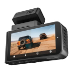 WOLFBOX X3 videoregistraator, 2,5K esikaamera + 1080p tagakaamera, Wi-Fi, 64 GB