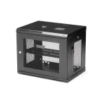 StarTech.com 2-post 9U seinale kinnitatav v&otilde;rgukapp 1U riiuliga, 19-tolline seinale kinnitatav serveriraam andmete / v&otilde;rgu / AV / elektroonika / arvutiseadmete jaoks, v&auml;ike ventileeritav raami korpus