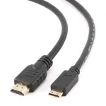 Gembird CC-HDMI4C-6 HDMI&ndash;Mini HDMI (C-t&uuml;&uuml;p) kaabel Ethernetiga, 1,8 m, must
