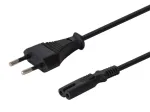 Kabel zasilający &oacute;semka 2pin 1,2m, wielopak 10 szt. CL-97