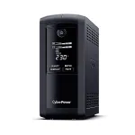 CyberPower VP1000EILCD katkematu toiteallikas (UPS) Line-Interactive 1 kVA 550 W 6 vahelduvvoolu pistikupesa