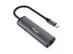Equip USB-C &mdash; RJ45 Gigabit v&otilde;rk + PD Adapter USB USB-C 100W