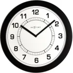 NeXtime kell 3045zw Super Slim, &Oslash;28 cm, sein, must