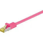 V&otilde;rgukaabel Goobay RJ-45 CAT7 2m magenta S/FTP