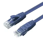 Microconnect MC-UTP6A05B v&otilde;rgukaabel Sinine 5 m Cat6a U/UTP (UTP)