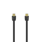 Hama 00205013 Flexi-Slim High Speed HDMI-kaabel Ethernetiga, HDMI pistik&ndash;pistik, HDMI 2.0, 4K 4096x2160, kullatud, 1,5 m, must