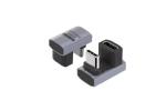 MicroConnect MC-USB4AG Premium USB4 3x2 USB-C kahekordse nurgaga adapter, 240 W, 40 Gbps