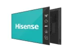 Hisense 75DM66D Signage-ekraan 190,5 cm (75 tolli) LED Wi-Fi 500 cd/m&sup2; 4K Ultra HD Must Sisseehitatud protsessor Android 11 24/7