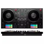 Hercules INPULSE T7 Must DJ-kontroller &mdash; 3,5 mm/6,35 mm k&otilde;rvaklapid, USB-kaabel, 652&times;350&times;90 mm