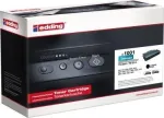eddingi tooner EDD-1001 must, &uuml;hildub Brother TN-2220-ga