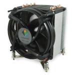 Inter-Tech K-17 88885173 protsessori jahuti, aktiivne, 3U, LGA1150/1151/1155/1156/1200, 92 mm, alumiinium