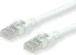 ROLINE - Paigalduskaabel - RJ-45 (M) to RJ-45 (M) - 30 cm - SFTP - CAT 6a - Valge (21.15.2976)
