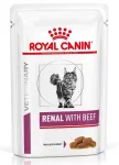 ROYAL CANIN Vet Renal Feline with Beef m&auml;rg kassitoit Chunks in sauce Chicken, Pork, Beef 12x85 g