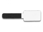 DeLOCK Mini takjakinnitusega kaablihoidja 90 mm x 24 mm isekleepuv 10 tk must