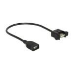 USB-kaabel DeLOCK 0,25m 2xUSB2.0-A