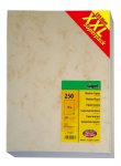 Sigel T1081 marmorpaber XXL Superpack, A4, 90 g/m&sup2;, kahepoolse marmorjoonisega, beež