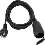 EUROLITE pikendusjuhe 3x1,5 mm&sup2;, 3 m, mudel 30245695