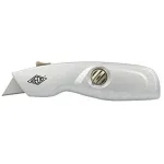 WEDO 78808 Safety-Cutter ALU universaalnuga, trapetsikujuline tera, vedruga, automaatselt sisset&otilde;mbuv, 2 varutera, T&Uuml;V/GS, h&otilde;bedane