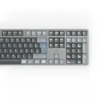 Hama WK-800 juhtmevaba mitme seadme mehaaniline klaviatuur, LED, QWERTZ, must