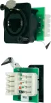 Neutrik NE8FDV-YK-B Must
