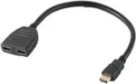 shiverpeaks 2x HDMI - HDMI A - HDMI - 2x HDMI - isane - emane - sirge - sirge (BS77415)