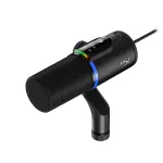 HyperX FlipCast - USB/XLR d&uuml;naamiline mikrofon (must)