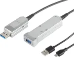 USB-pikenduskaabel ShiverPeaks S/CONN 50 m USB 3.0 A -> USB 3.0 A + USB Micro B