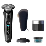 Elektriline rootorpardel Philips i9000 X9000/30 &mdash; m&auml;rg ja kuiv, SkinIQ, sisseehitatud liitiumioonaku, laadimis- ja puhastusalus