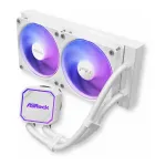 ASRock Pro Valge 240 ARGB AIO vedelikprotsessori jahuti