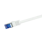 Logilink Professional Ultraflex - paigalduskaabel - RJ-45 (M) - RJ-45 (M) - 50 cm - 6 mm - S/FTP - Cat.7 toorkeebl (kaabel) / CAT 6a (pordid) - halogeenivaba, valatud, takerdumisvastane - valge, R