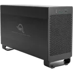 OWC Mercury Elite Pro Dual - V&auml;line RAID-korpus - 2-kohaline - 2.5/3.5 tolli - SATA I/II/III - USB 3.1 Gen 1 & eSATA - Alumiinium - Must