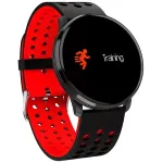 iWear M9 Round Smart & Fit Watch with Full Touch 1,3 inch IPS, Media Control, Heart Rate, Blood Pressure, Black