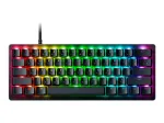 Juhtmega m&auml;ngu klaviatuur Razer Huntsman V3 Pro Mini, P&otilde;hjamaade paigutus, Analog Optical, must (RZ03-04990600-R3N1)