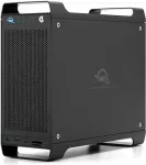 OWC ThunderBay Flex 8 - 8-kohaline salvestus/dokkimisjaam/PCIe korpus 2x Thunderbolt 3 pordiga, SoftRAID XT, must