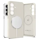 Tech-Protect silikoonist MagSafe &uuml;mbris Samsung Galaxy S26 jaoks, Cosmic Latte