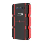 UTRAI JS Mini Car Starter 1000A Peak 10000mAh 12V Jump Starter with USB-C PD 18W, LED Flashlight