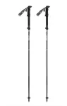 Kije trekkingowe Gabel Hybrid Carbon XTS Trekking Poles (Pair) - Black/Red/Grey